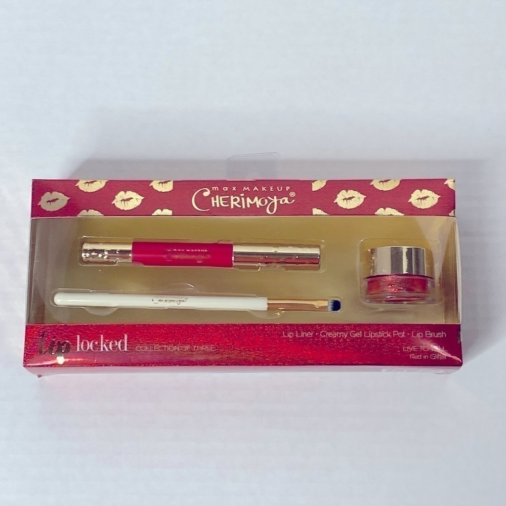 Cherimoya Max Makeup Lip Locked Collection